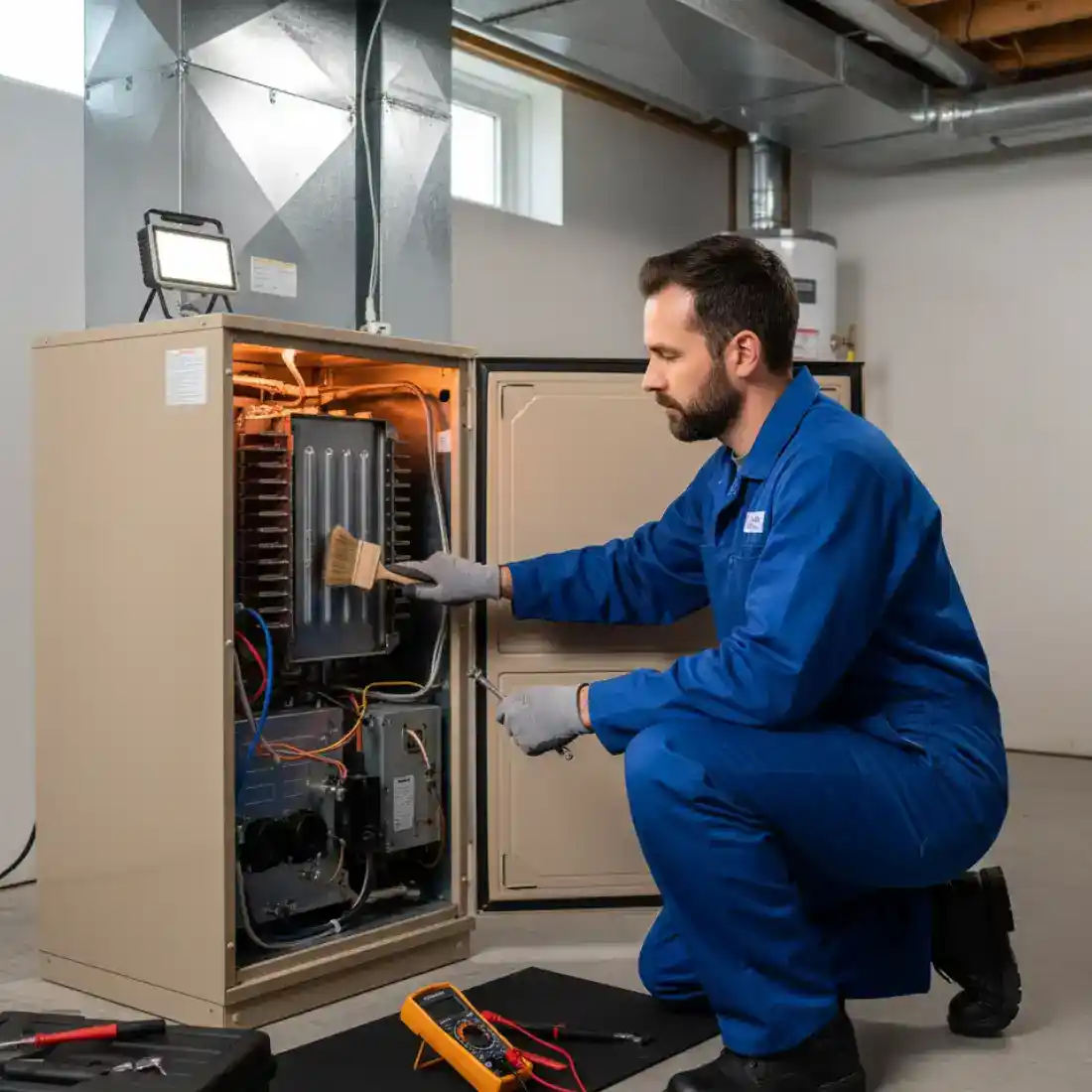 Emergency HVAC repair services available for air conditioner and furnace breakdowns